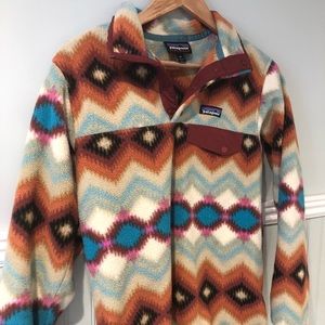 Patagonia Lightweight Synchilla Tribal Timber